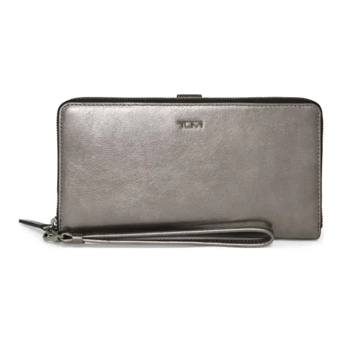 TUMI Кожа Кошелек Обычный Женский Олово Золотой