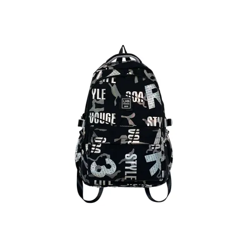 KAKAXI Нейлон Рюкзак Женские Черный Розовый Фиолетовый Синий Бежевый