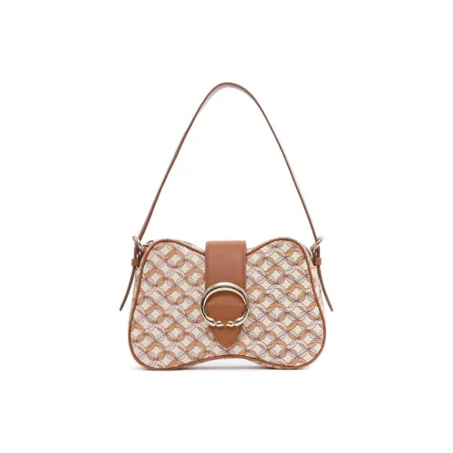 Azzurra Gronchi Сумка через плечо из коровьей кожи сумка сумка через плечо среднего размера женская коричневая