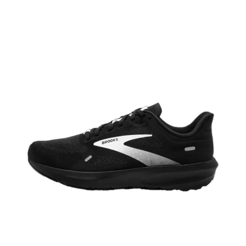 Brooks Launch 9 Беговые кроссовки Низкий топ Черный Белый Мужской