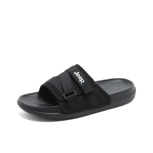 JEEP Слипоны Мужские Черные