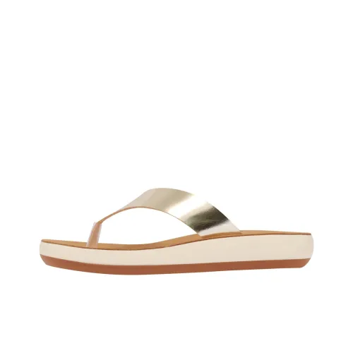 ANCIENT GREEK SANDALS Шлепанцы Женские Золотые