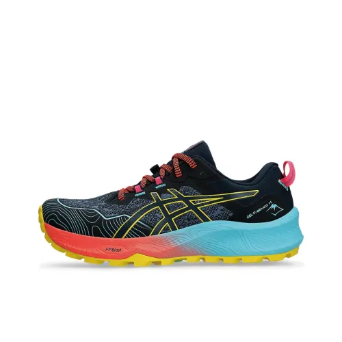 Asics Gel Trabuco 11 Кроссовки для трейлраннинга Женские Черный Желтый