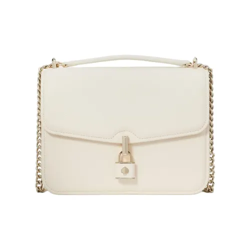 Kate Spade Locket Зернистая текстура кожа кожа портативный сумка через плечо сумка на плечо женская пергамент