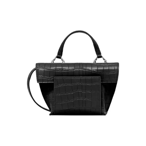 Azzurra Gronchi Сумка через плечо из коровьей кожи маленькая сумка женская черная