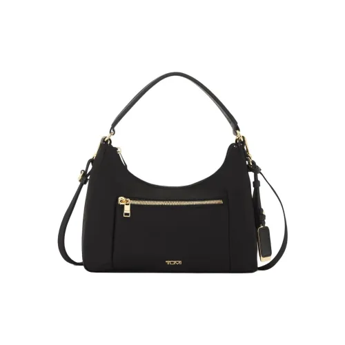 TUMI Нейлоновая сумка сумка через плечо маленькая сумка через плечо женская черная и золотая