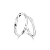 Переплетенные кольца для пар "Любовь" [Стиль 3]