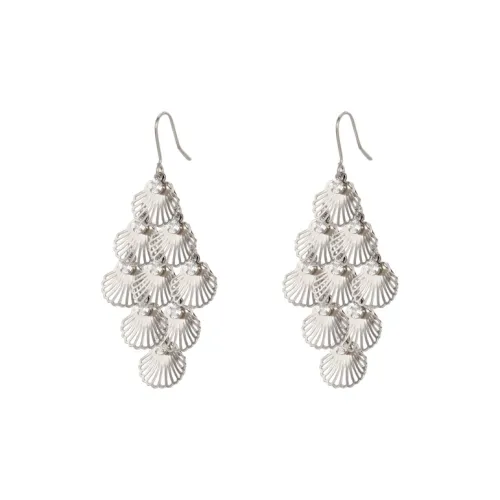 AJIDOU Alloy Glass Earrings Women's