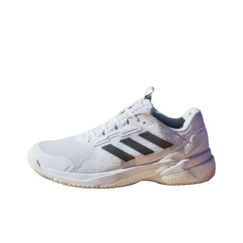 Adidas Crazyflight Slip-Resistant и Abrasion-Resistant Support Low-Top Тренировочные Кроссовки Мужские Серый Белый Черный