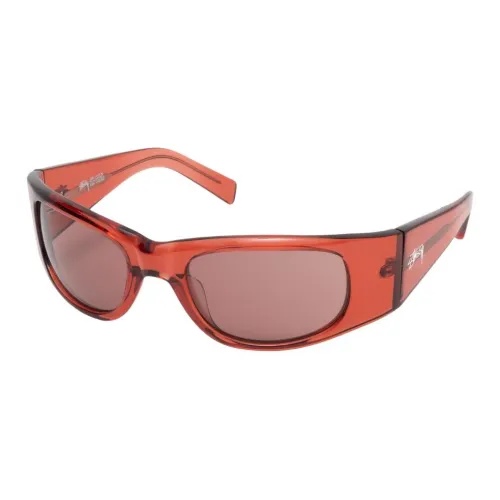 Stussy Ацетат OVAL SUNGLASSES Унисекс Красный