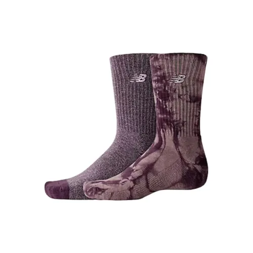 New Balance Lifestyle Tie Dye Midcalf Носки 2 упаковки носки до щиколотки унисекс 2 упаковки фиолетовый