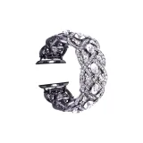 Плетеный пончик - Black