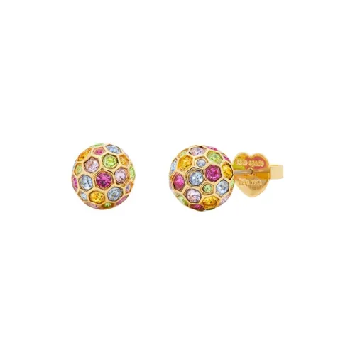 Kate Spade Copper Stud Earrings Women's Gold Kate Spade Медные серьги-гвоздики женские золотые
