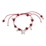 Бабочка Серебряный Колокольчик Красная нить