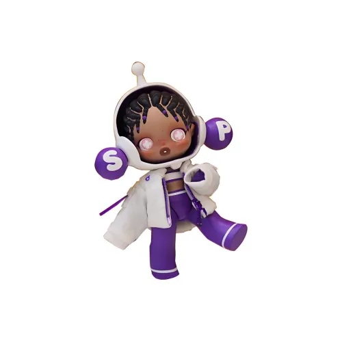 POP MART 1000% SKULLPANDA Большая Кукла с Дредами Модель Модные Фигурки