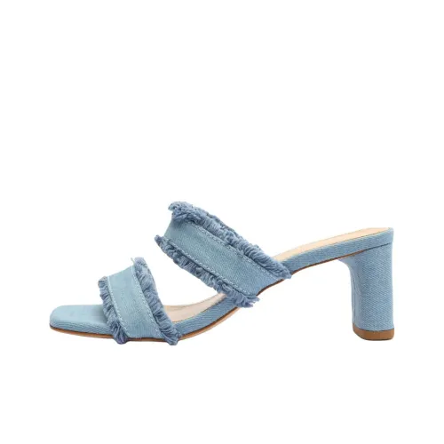 Schutz Слипоны 6,5 см Женские Синие