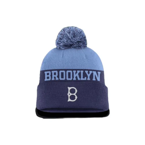 nike Акриловые шапки-бини Мужской Синий