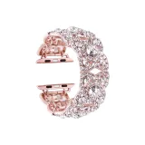 Четырехлопастный цветок - розовое золото