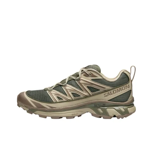 Salomon Collaboration XT 6 Беговые кроссовки Низкий топ Армейский зеленый Унисекс