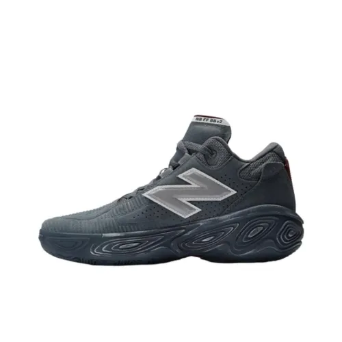 New Balance совместный бренд Fresh Foam BB MID Топ Баскетбольные кроссовки Унисекс Серый