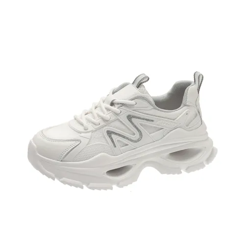 ANNAI Низкие кеды с толстой подошвой Женские