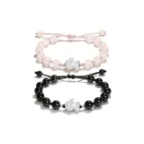 Чёрный + Розовый