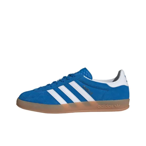 Adidas Originals Gazelle Low Топ Скейтборд Кроссовки Унисекс Синий Белый