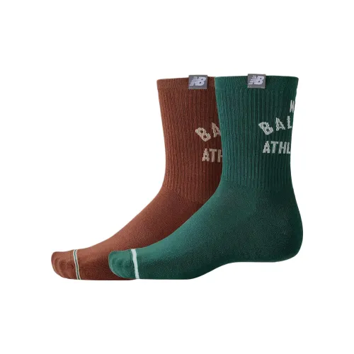 New Balance Lifestyle Midcalf Носки 2 упаковки носки до щиколотки унисекс 2 упаковки