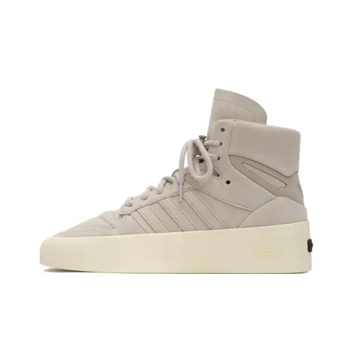 Fear Of God Athletics x Adidas Originals Athletics High Топ Скейтборд Кроссовки Мужские Серые