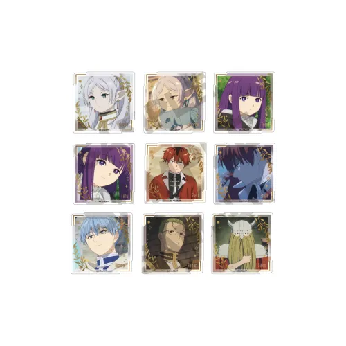 CRUX Ферн Huthark Фрирен Himmel HITA Azar Фрирен Beyond Journey's End Акрил Нижняя заколка Значки