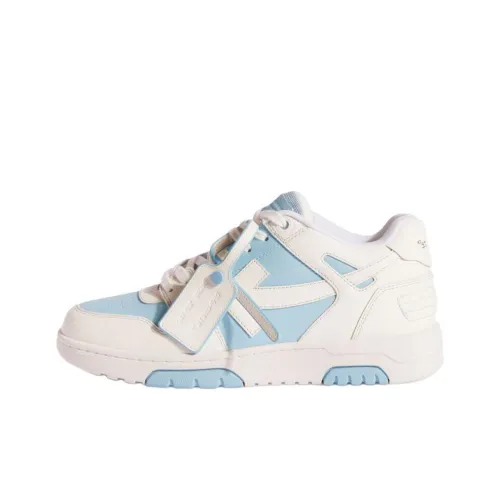 Off Белый Out Of Office Низкие Кроссовки для скейтбординга Мужские Синие Белые