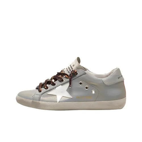 Golden Goose Супер Звезда Low Топ Скейтборд Кроссовки Женские Синий