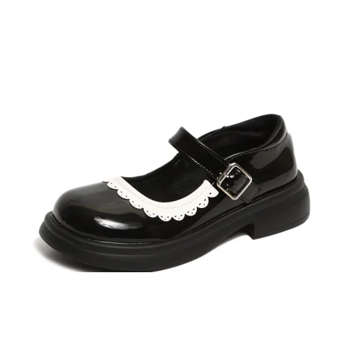 LXVB Грубый каблук Туфли Мэри Джейн 4CM Женские