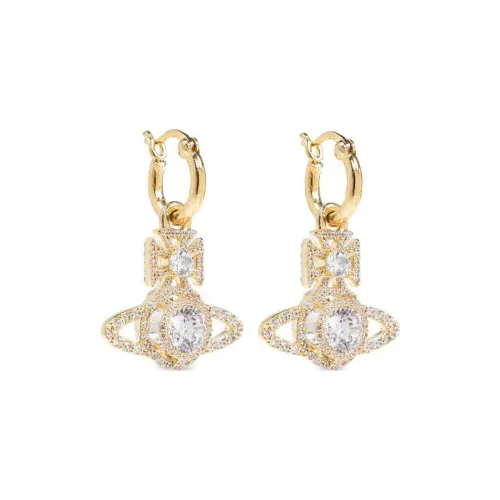 Vivienne Westwood Brass Earrings Женские Золото