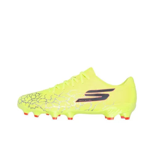 Skechers FG Твердое покрытие Футбольные бутсы Унисекс Желтый Черный