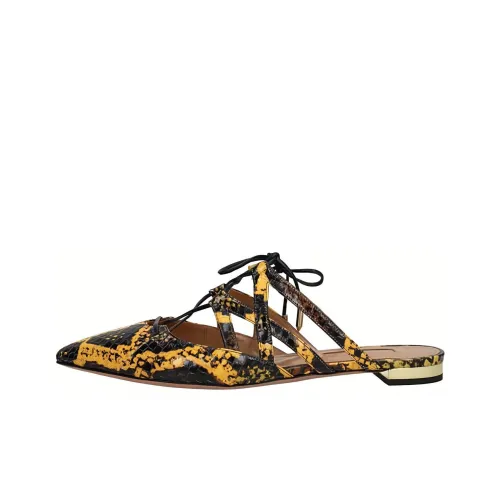 AQUAZZURA Домашние тапочки Женские