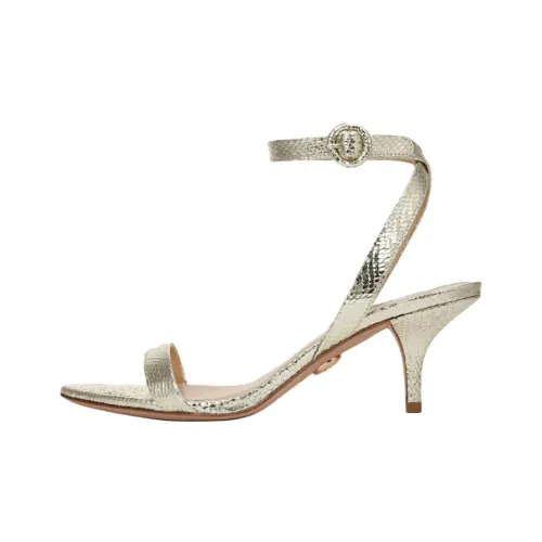 Veronica Beard Darcelle One Ремешок Сандалии 5 см Женские Золотые