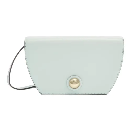 Furla Мягкая Телячья Кожа Сумка через плечо Сумка на плечо Мини Женская Небесно-голубая