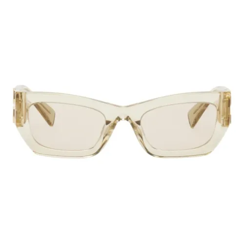 MIU MIU Ацетат Бабочка Солнцезащитные очки Женские Умбра