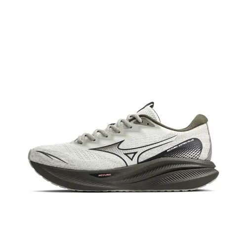 Mizuno ASTRO PLUS Амортизаторы Slip-resistant устойчивые к истиранию Низкие беговые кроссовки Unisex Light Ледяной зеленый