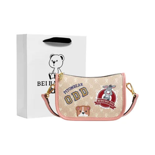 North Pack ПУ (полиуретан) Сумка через плечо Женская Абрикос CAMEL