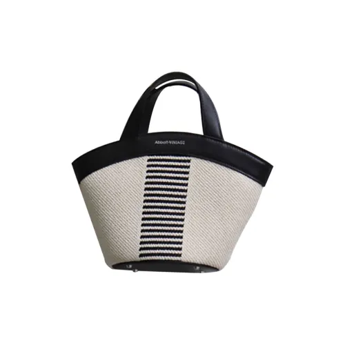 Abbott Винтаж Корова Кожа Одно Плечо Сумка Маленькая Женская Зебра Белый Желтый Конопля