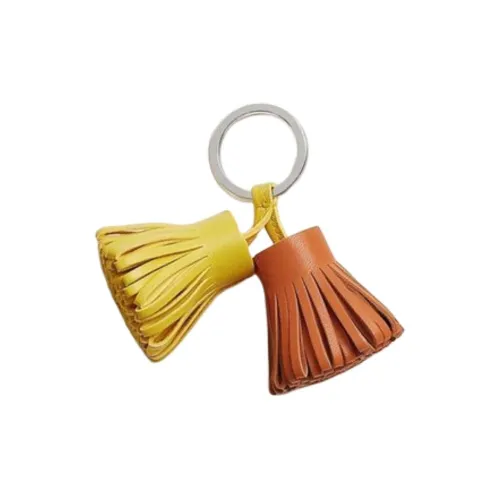 HERMES Lambskin Keychains Women's Multicolor