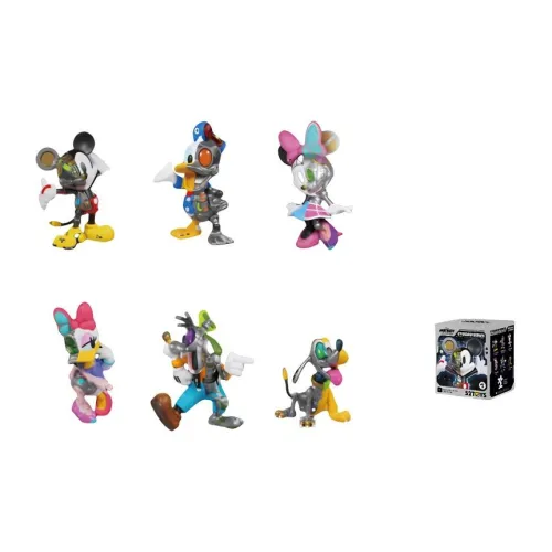 52TOYS X Disney MICKEY AND FRIENDS Mechanical Collection Слепые коробки Один Mystery Коробка Целая коробка 6 шт