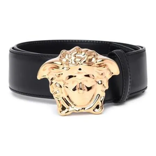 VERSACE Кожаные ремни Мужской Черный