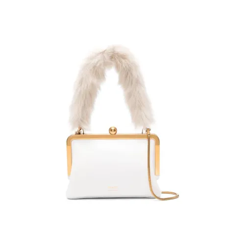 KHAITE Телячья кожа Одно плечо Сумка Маленькая Женская Белая