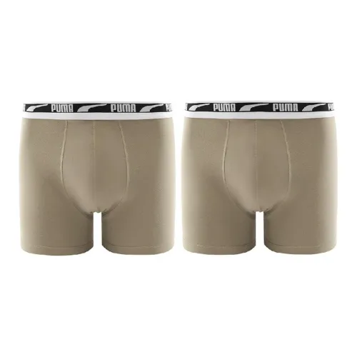 PUMA Трусы Мужские 2 упаковки хаки