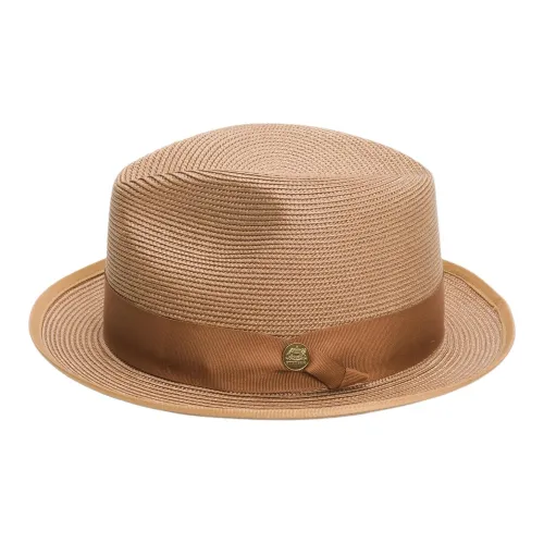 STETSON Хлопок Grosgrain Шляпы с защитой от солнца Унисекс Коричневый