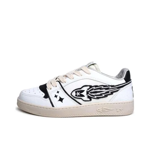 Кроссовки для скейтбординга ENTERPRISE JAPAN Low Top Черный/Белый Мужские