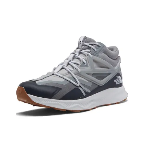 THE NORTH FACE Oxeye Износостойкий и Водонепроницаемый MID Топ Уличная обувь Мужская Серый